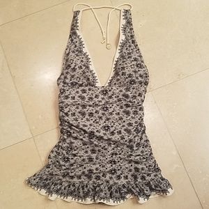 One piece bathing suit